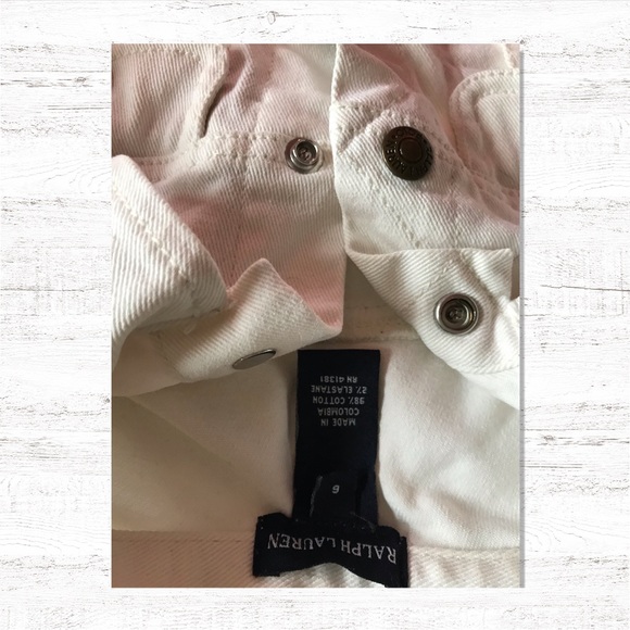 Ralph Lauren white jean jacket - Picture 4 of 5